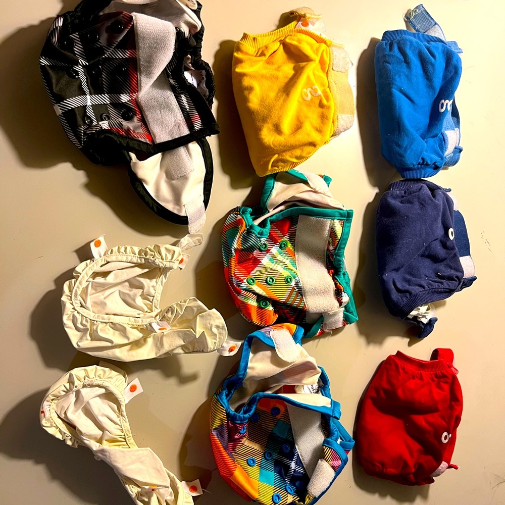 Cloth diaper package including G Diapers